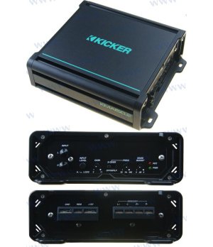 Amplificador Marinho 150W 2 Canais (KA48KMA1502)Amplificador marinho de 150W com 2 canais para sistemas de áudio profissionais e