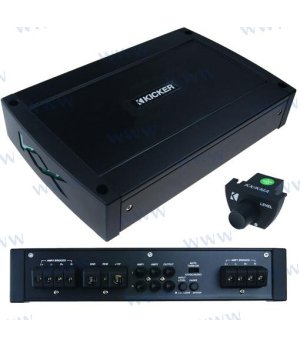 Amplificatore 4 Canali 800W (KA48KXMA8004)Amplificatore marino 4 canali 800W per sistemi audio professionali su barche e yacht.