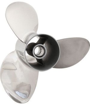 HELICE INOX BRAVO III 14 1/4X22 DERECHA 3 PALAS