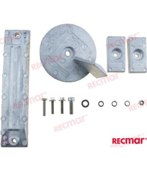 Anodo in Alluminio (RECKITH75-115AL)Anodo in alluminio per protezione catodica di motori fuoribordo e componenti marini. Protezi
