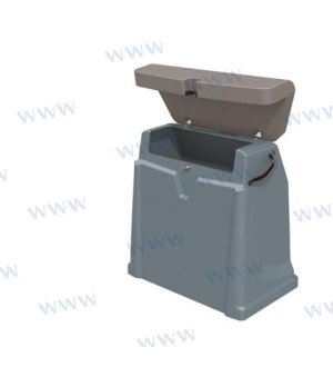 Sedile Bolster Optima Grigio (BOZ61844)Sedile nautico Optima Grigio con supporto bolster, resistente all'acqua salata e ai raggi