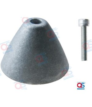 Anodo in Zinco 250 (QSFVSGAN0QS250S)Anodo in zinco 250g per protezione catodica di imbarcazioni e motori marini. Previene la cor