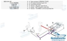 Kit Motorino Trim 12V per Fuoribordo/SterndriveKit motorino trim 12V per fuoribordo e sterndrive. Componenti completi per regola