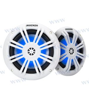 Altoparlanti Kicker Eco 6,5" Bianchi (KA49KM604W)Altoparlanti marini Kicker Eco 6,5" bianchi con audio premium e resistenza alla