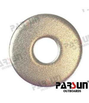 Arruela Grande 12 (PAGB/T5287-12)Arruela grande de qualidade marinha, tamanho 12 mm, ideal para fixações de motores náuticos e e
