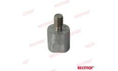 Anodo di Zinco (REC27210-200200)Anodo di zinco per protezione catodica di motori fuoribordo e scafi in acqua salata. Protezione 