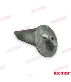 Anodo in Alluminio (REC34127T2AL)Anodo in alluminio per motori marini e protezione catodica. Protegge efficacemente dalla corros