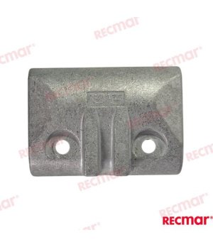 Anodo in Alluminio (REC63D-45251-01AL)Anodo sacrificale in alluminio per motori marini. Protezione catodica affidabile contro la