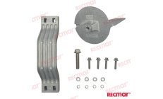 Kit Ânodos de Magnésio (RECKITY200-250M)Kit de ânodos de magnésio para protecção catódica eficaz contra corrosão em embarcações 