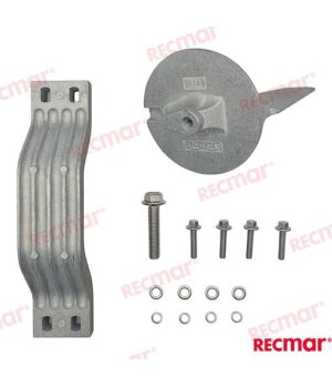 Kit Ânodos de Magnésio (RECKITY200-250M)Kit de ânodos de magnésio para protecção catódica eficaz contra corrosão em embarcações 