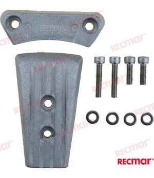 Kit Anodi in Magnesio (RECKITVDPHM)Kit completo di anodi in magnesio per proteggere lo scafo e il motore dalla corrosione marina