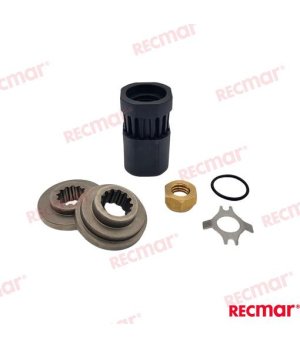 Núcleo da Hélice - Kit de Cubos (REC835257K12)Kit completo de núcleo para hélice de motor de popa. Restaura desempenho e protege