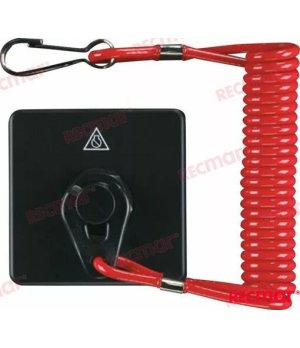 Pannello Interruttore a Chiave (REC64D-82570-31-00)Interruttore a chiave professionale per motori marini. Robusto, affidabile e 