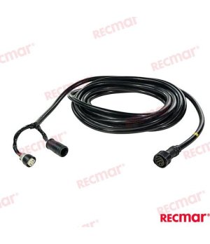 Prolunga 10 PIN 26,2 ft (REC6K1-8258A-40-00)Prolunga marina a 10 pin da 26,2 piedi per sistemi di controllo remoto. Connessione 