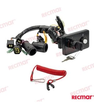 Conjunto de Interruptor de Painel (REC6X6-82570-00-00)Interruptor de painel para embarcações com construção resistente à corrosã