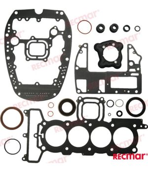 Kit de Juntas (REC27-897534A07)Kit completo de juntas de vedação para motores marinhos. Material resistente à corrosão com fácil