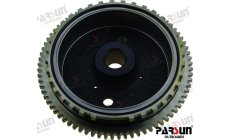 Volante com Arranque Elétrico 15/20 (PAF20-05000500WEFI)Volante completo com arranque elétrico para motores de 15-20 HP. Sistema