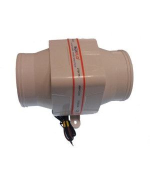EXTRACTOR DE GAS 24V 4"/105