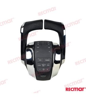 Comando Twin (REC8M0096751)Comando remoto twin per motori marini. Sistema di controllo doppio affidabile e resistente all'ambien