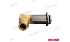 Bomba de Água G3001X (RECG3001X)Bomba de água G3001X para arrefecimento de motores náuticos. Componente essencial que garante ci