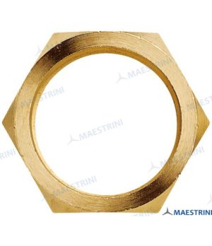 1/2-MUTTER AUS CR-MESSING