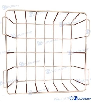 Cesto GS50258 34,8x41x11cm (GS50273)Cesto de armazenamento náutico 34,8x41x11cm. Resistente à corrosão marinha e ideal para orga