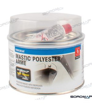Fibroboat 500 gr (SOR85310)Fibroboat 500 gr: sigillante professionale per imbarcazioni in vetroresina. Ripara e protegge con ecc