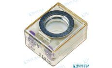 Fusibile Morsetto Batteria 90A (BS5182)Fusibile terminale batteria 90A con protezione affidabile per circuiti marini. Montaggio 