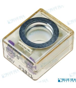 Fusibile Morsetto Batteria 90A (BS5182)Fusibile terminale batteria 90A con protezione affidabile per circuiti marini. Montaggio 