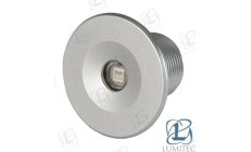 Luz de Cortesia Echo Brushed Branca (LUM112203)Luz de cortesia em acabamento brushed branco. Design elegante e durável para barc