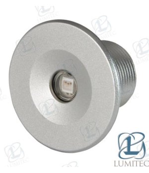 Luz de Cortesia Echo Brushed Branca (LUM112203)Luz de cortesia em acabamento brushed branco. Design elegante e durável para barc