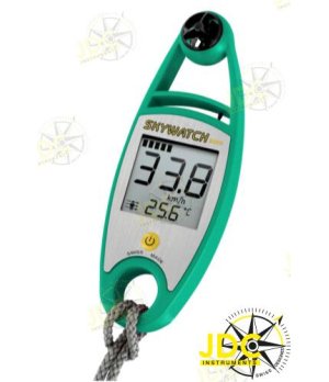 Anemometro Skywatch Wind Verde (GS41356)Anemometro portatile Skywatch Wind per monitoraggio preciso della velocità del vento in 