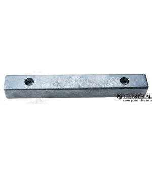 Anodo 230x30x25 CF 150 (TEN00260-3)Anodo zinco 230x30x25 CF 150 per motori fuoribordo. Protezione catodica contro la corrosione 