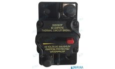Interruptor Térmico 60A (BS7184)Interruptor térmico 60A para proteção automática de circuitos elétricos em embarcações. Oferece 