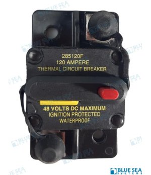 Interruttore Termico 125A (BS7188)Interruttore termico 125A per impianti elettrici marini. Protezione automatica da sovraccarich