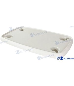 Tavolo Rettangolare Bianco 760 x 460 mm (GS73492)Tavolo rettangolare bianco 760 x 460 mm resistente all'ambiente marino. Soluzio