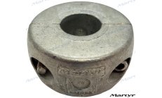 Ânodo de Eixo 25 mm (CMC-25)Ânodo de proteção catódica para eixo de 25 mm. Protege contra corrosão em água salgada.