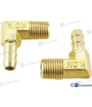Racor 90º Npt 1/4 X 5/16" GS31166 recambio marino