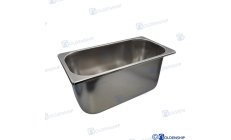RECTANGULAR SINK 170x320Fabricado acero inox. Completo con desagüe