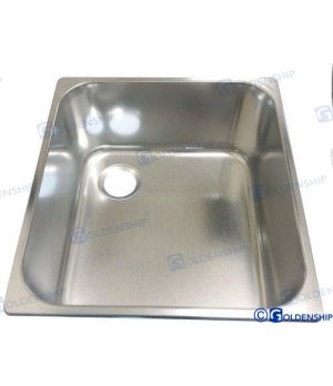 Lavello Rettangolare 260x320 (GS50061)Lavello rettangolare in acciaio inox 260x320 mm completo di scarico. Ideale per nautica e 