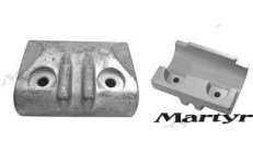 Ânodo Yamaha CM63D-45251-01Ânodo de sacrifício Yamaha original para protecção contra corrosão em motores de popa. Referência CM6