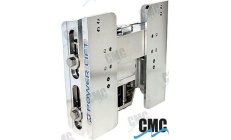 ELEVADOR VERTICAL FUERABORDA = 5-1/2"Soporte con kit elevador vertical. Fabricado en extrusión de aluminio con tornillos de acer
