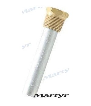 Ânodo de Motor 1-3/4" x 3/8" (CME0)Ânodo de sacrifício 1-3/4" x 3/8" para protecção eficaz do motor contra corrosão em água salg
