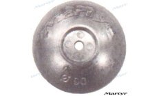 Anodo per Timoni 50 mm (CMF50)Anodo sacrificale in zinco puro da 50 mm per proteggere il timone dalla corrosione marina. Protezi