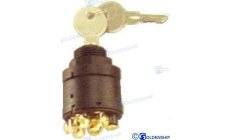 CHIAVE D´AVVIAMENTO 7T-4POSPANEL 6 mm = 1/4”
De plástico. 4 posiciones con retroceso, Accesorios-Off-Contacto-Arranque.