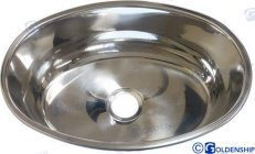 OVALE SPÜLE 390x265 MIT ABFLUSSFabricado acero inox. Completo con desagüe