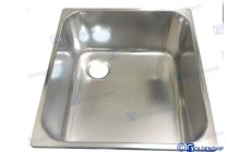 RECHTECKIGES WASCHBECKEN 260x320Fabricado acero inox. Completo con desagüe