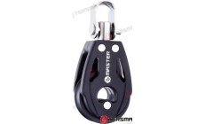 Roldana Simples Giratória com Mordaça 29mm (MVBB0201F)Roldana simples giratória com mordaça de 29mm. Componente resistente para 
