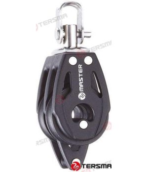DOUBLE PULLEY w/ROOT AND CLAMP 29mm