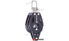 Polea Doble Giratoria c/arraigo 40mm MVBB0404F nautico
